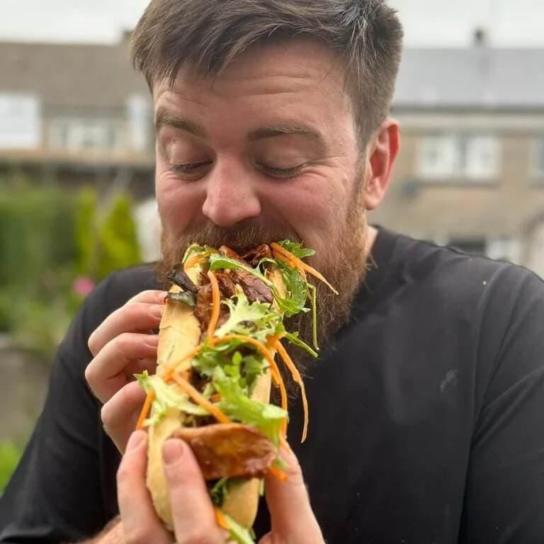 Chubby Vegans founders Tom and James